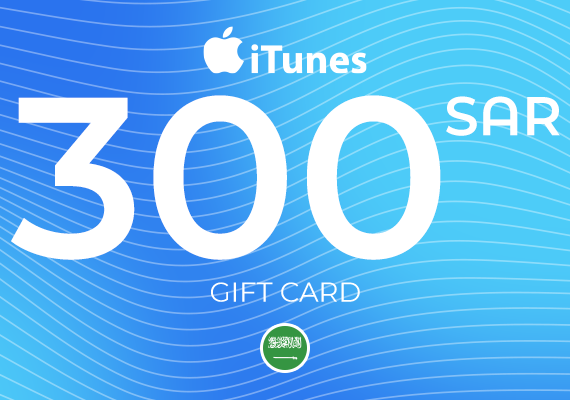 Apple iTunes Gift Card 300 SAR Key - SAUDI ARABIA